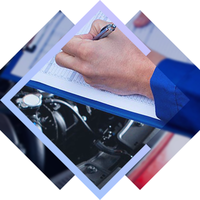 Valuation and inspection services of the car